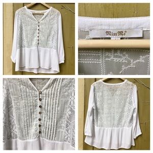 Miss Me White Top